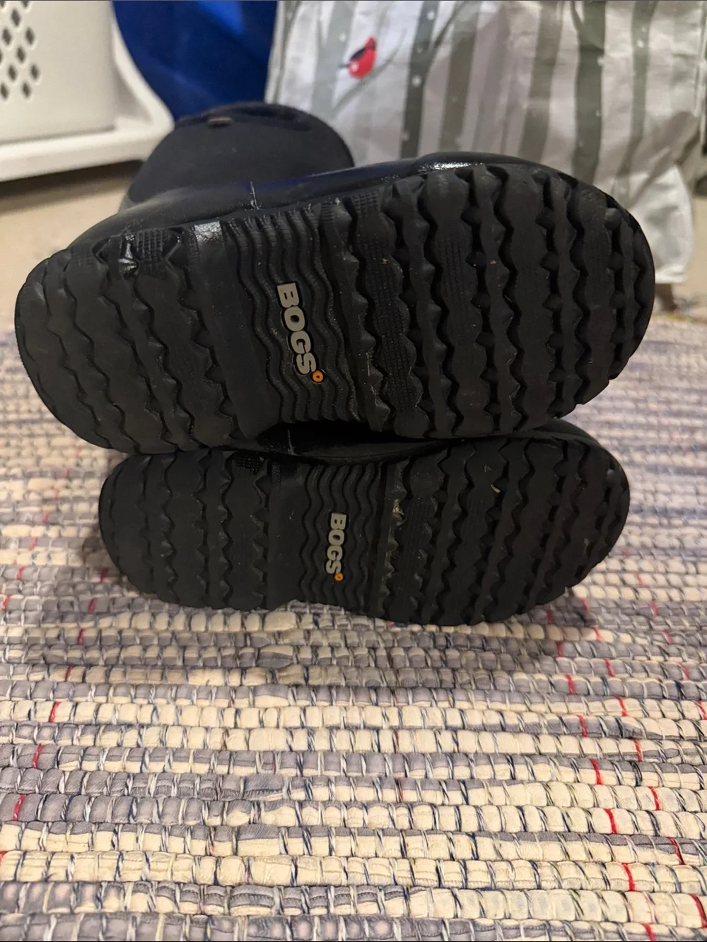 Kids Black Waterproof Boots - Durable Comfort